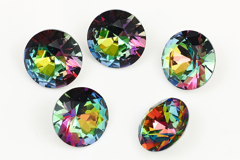 Galaxy Crystal Fancy Round Stone Crystal Virail Medium Rhinestone Multi Size
