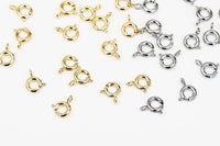 Gold Plated 6mm Spring Clasp