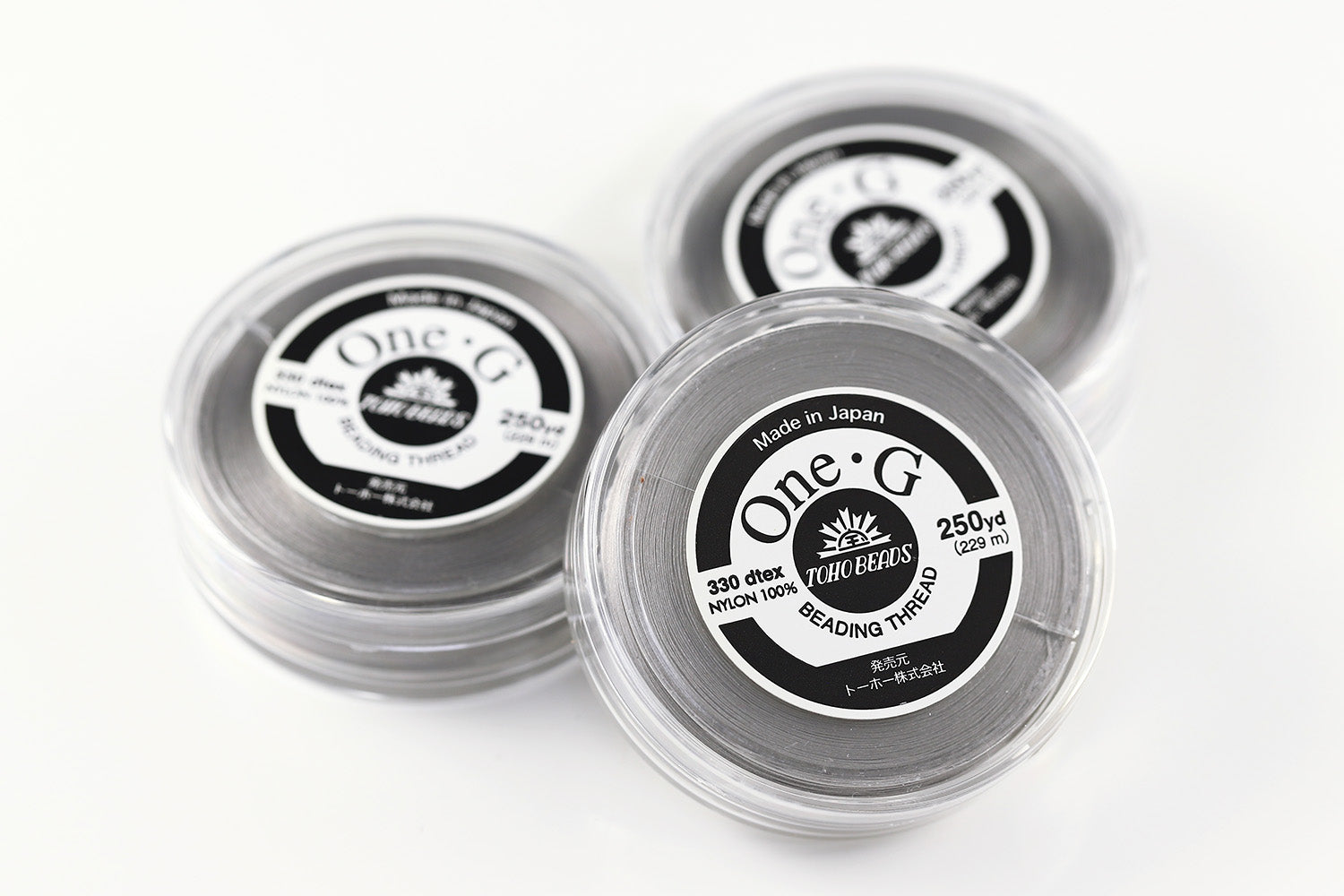 TOHO One-G Beading Nylon Thread Lt.Gray