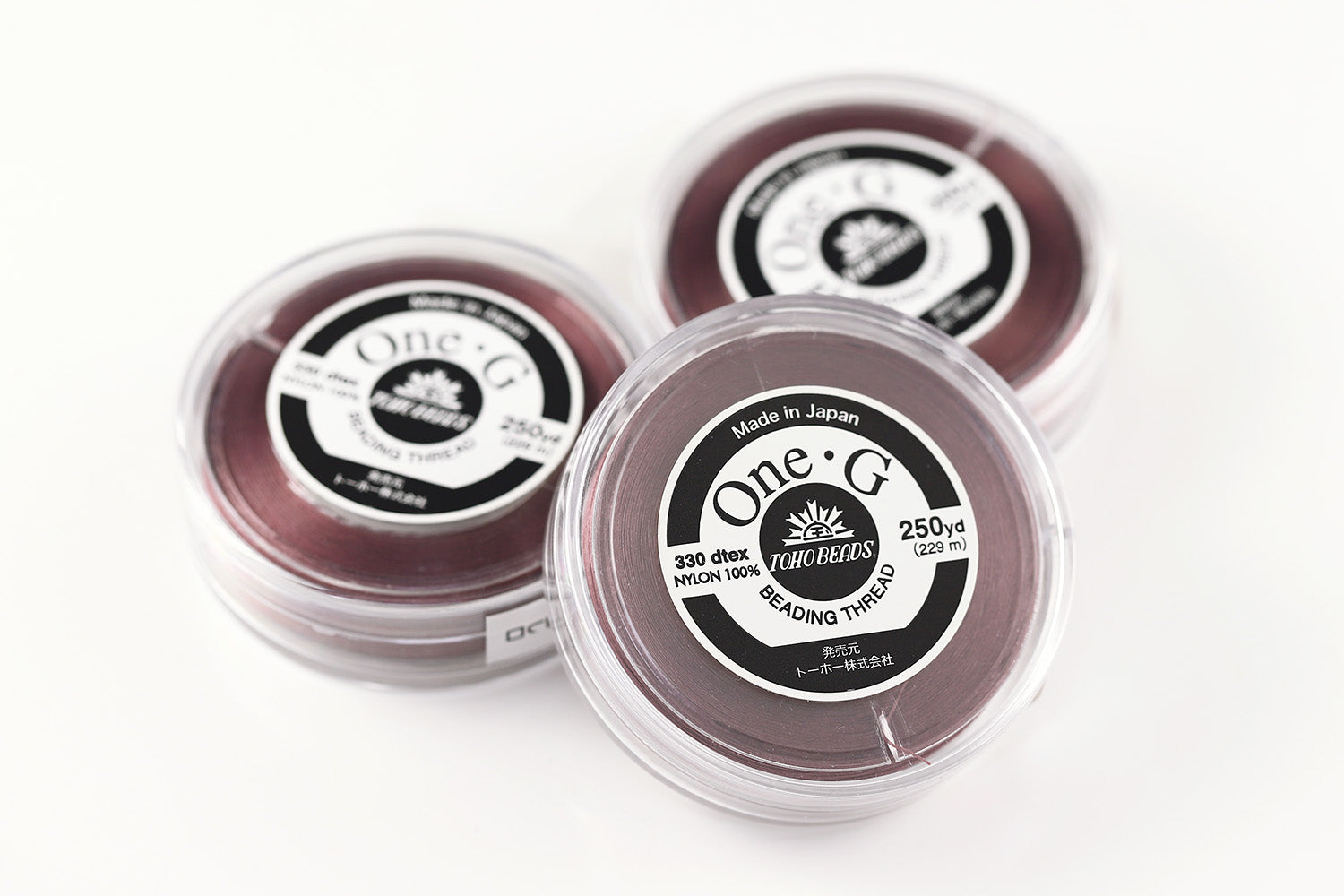 TOHO One-G Beading Nylon Thread Mauve