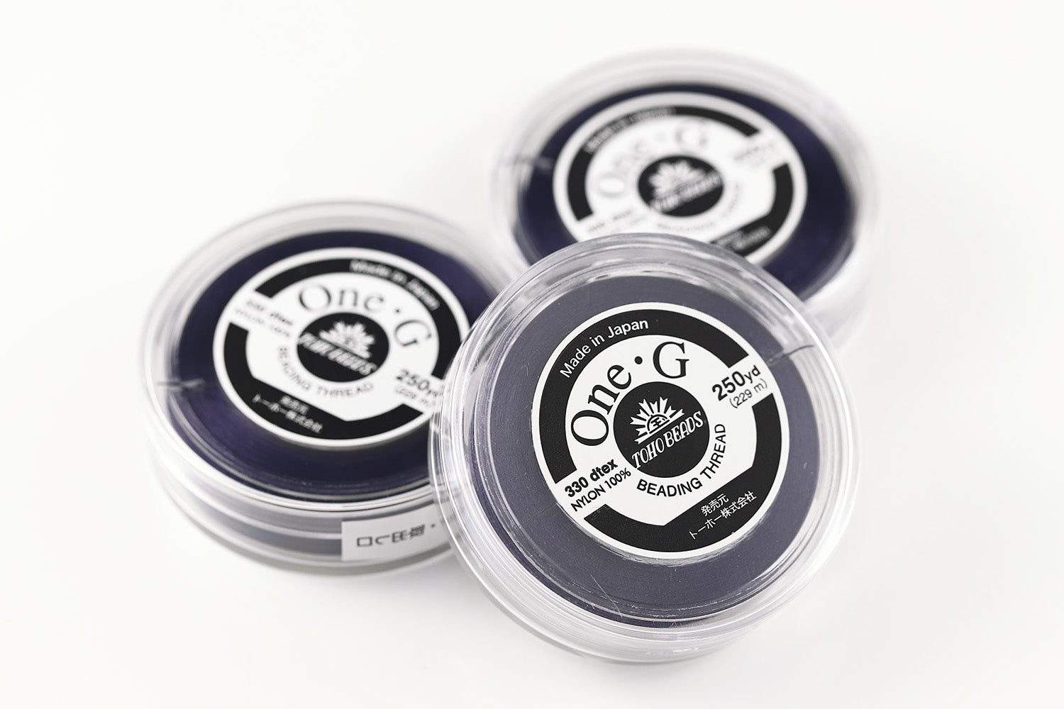 TOHO One-G Beading Nylon Thread Navy