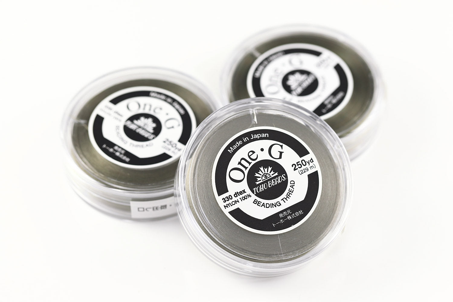 TOHO One-G Beading Nylon Thread Lt.Khaki