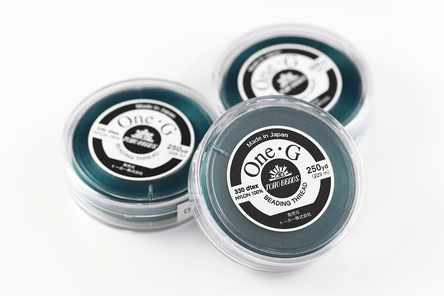TOHO One-G Beading Nylon Thread Deep Green