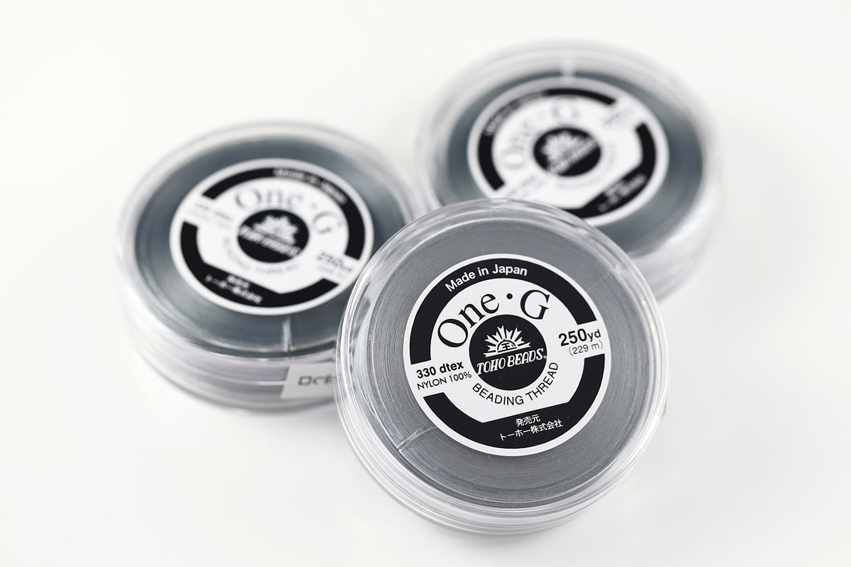 TOHO One-G Beading Nylon Thread Gray