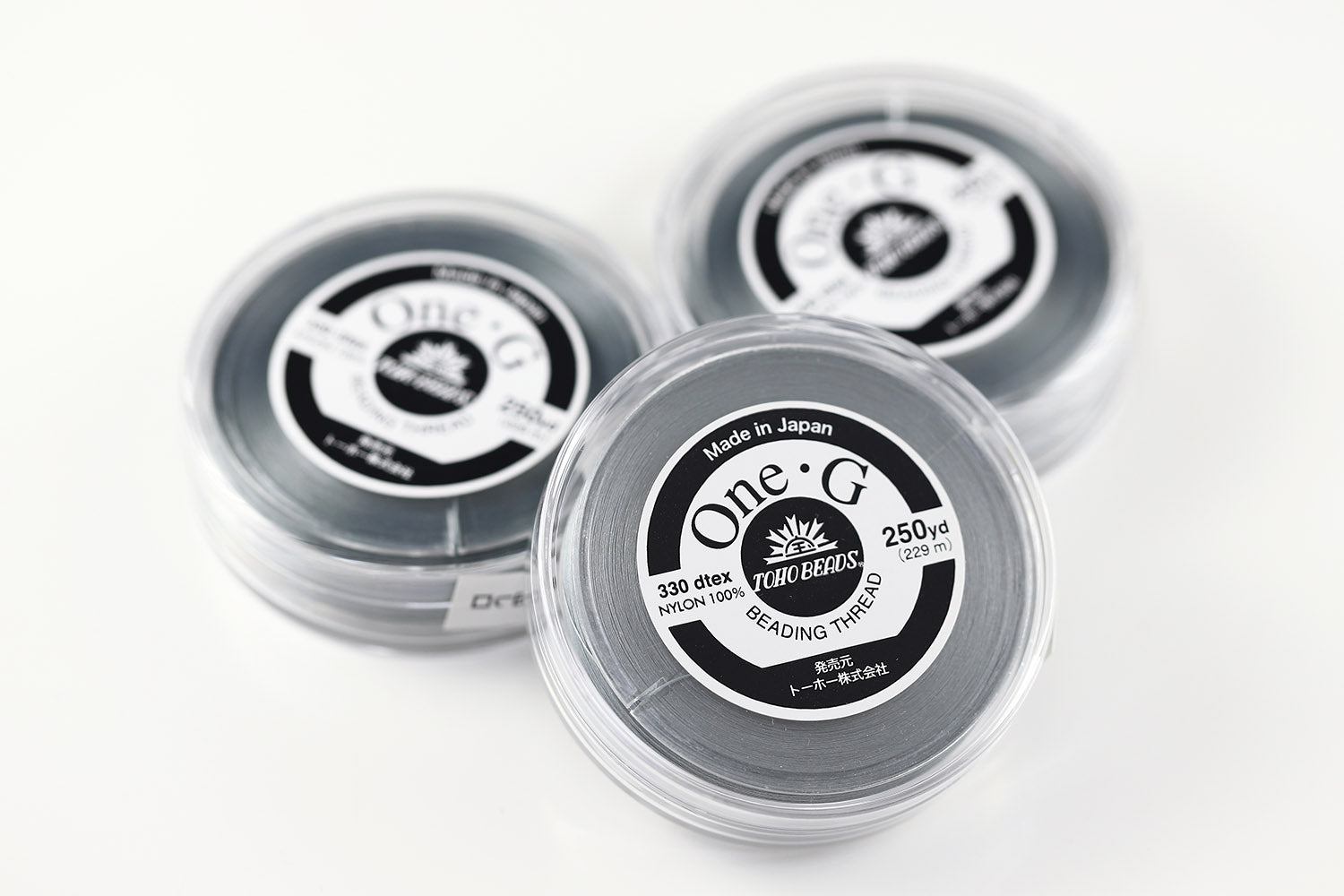 TOHO One-G Beading Nylon Thread Gray