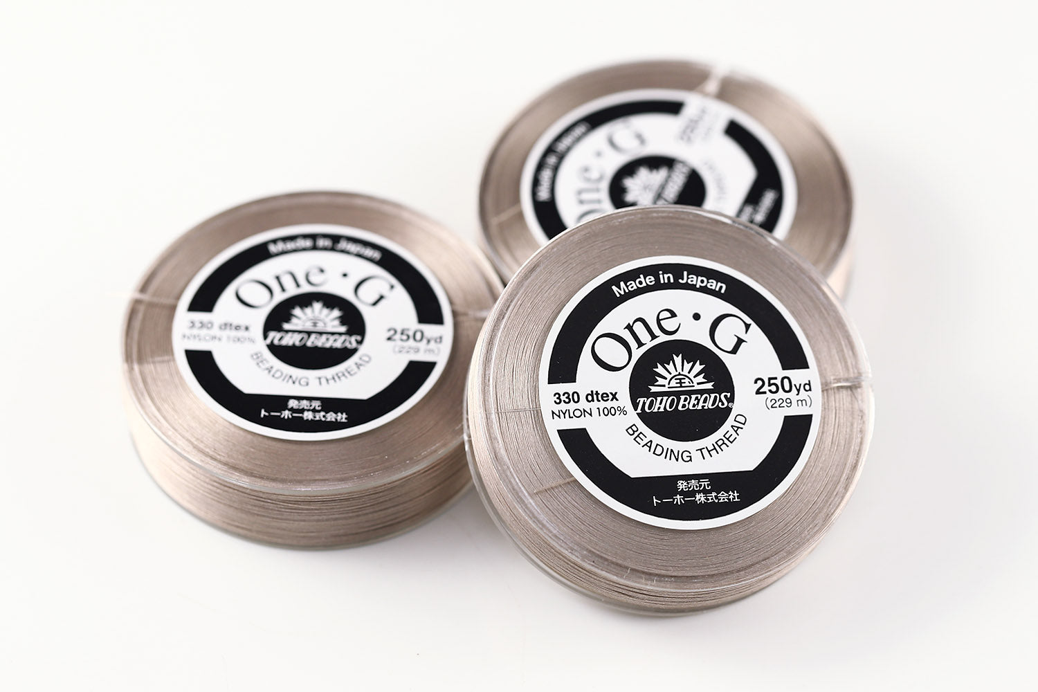 TOHO One-G Beading Nylon Thread Beige