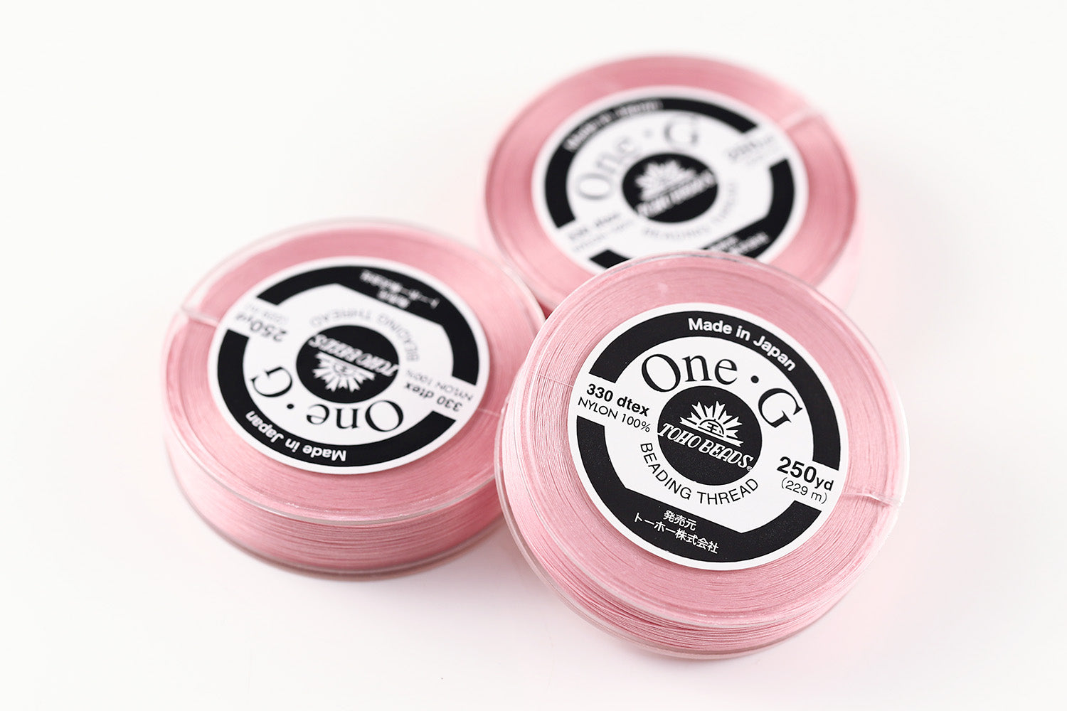 TOHO One-G Beading Nylon Thread Pink