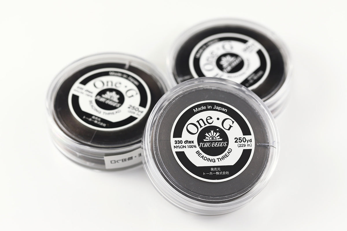 TOHO One-G Beading Nylon Thread Brown