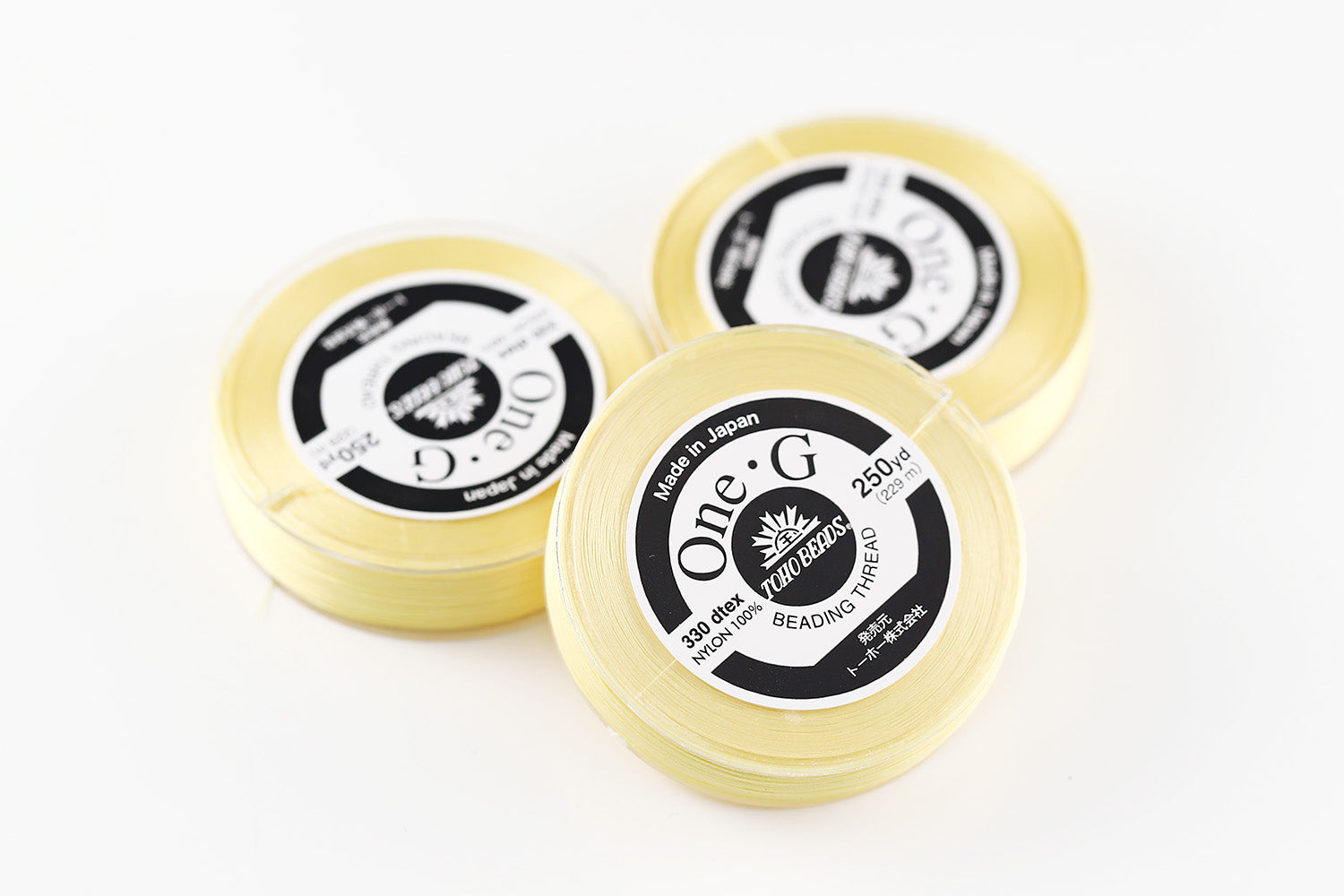 TOHO One-G Beading Nylon Thread Lt.Yellow