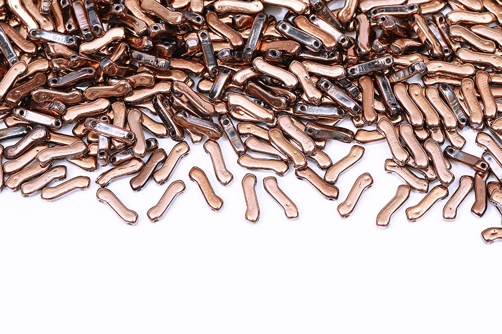 Z Beads 3×10mm Crystal Santander 2-Hole Czech Beads